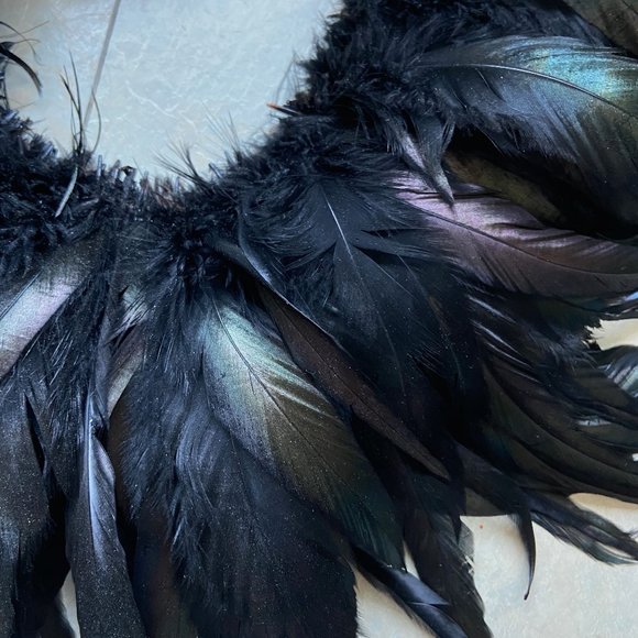 A Bunch of Feathers for Projects, NEW Black - Picture 3 of 6